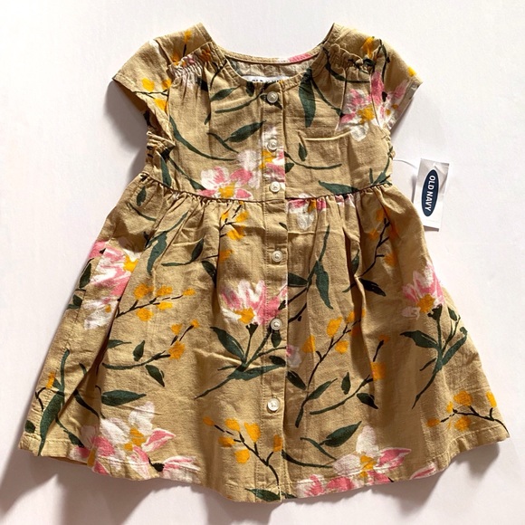 Old Navy Other - NWT Old Navy Floral Print Dress 12-18 Months
